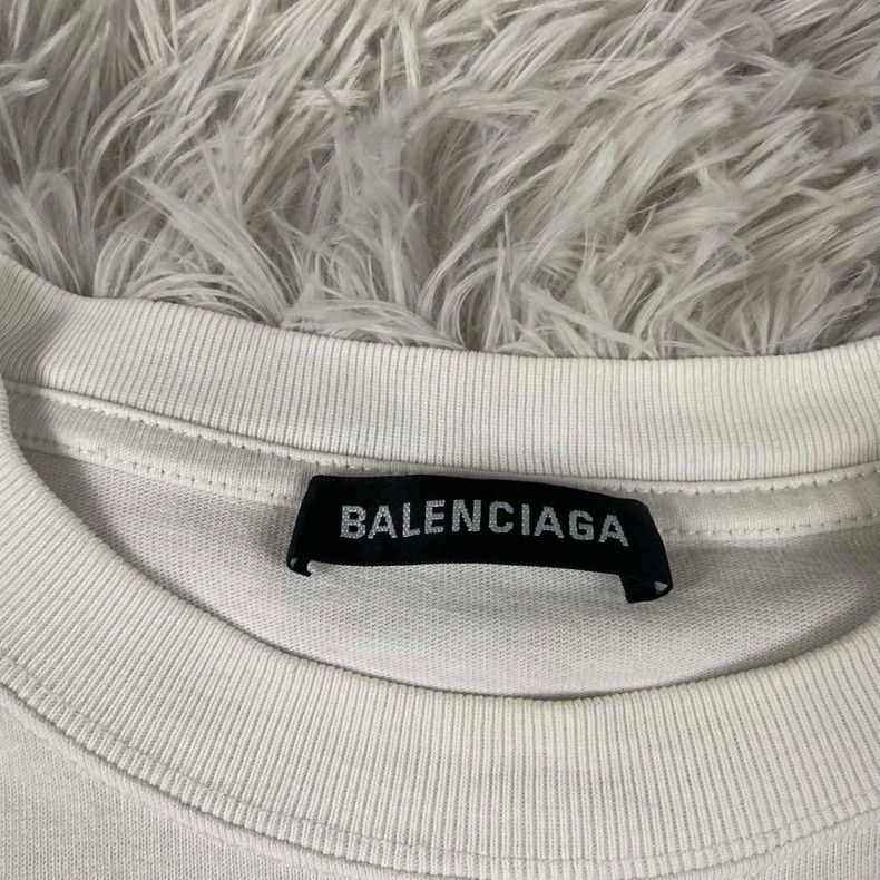 Balenciaga Balenciaga Logo Short Sleeve T-Shirt XS - dmc Size US XS / EU 42 / 0 - 4 Thumbnail