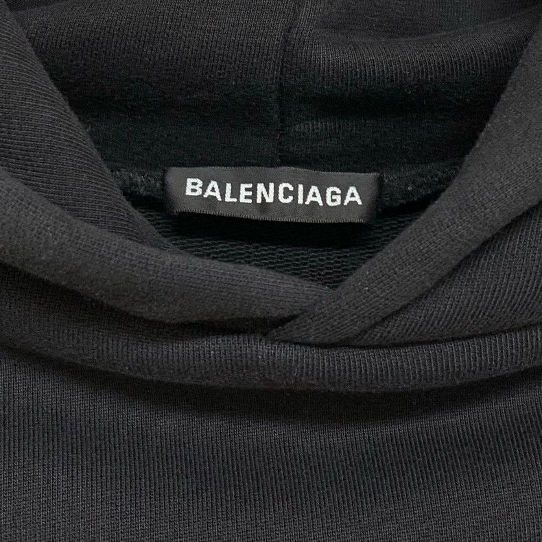 Balenciaga Balenciaga Logo Print Hoodie in Size M - dmc Size US M / EU 48-50 / 2 - 4 Thumbnail