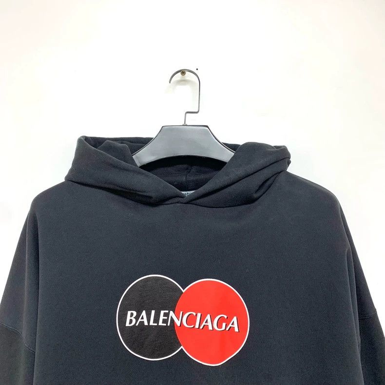 Balenciaga Balenciaga Logo Print Hoodie in Size M - dmc Size US M / EU 48-50 / 2 - 5 Thumbnail