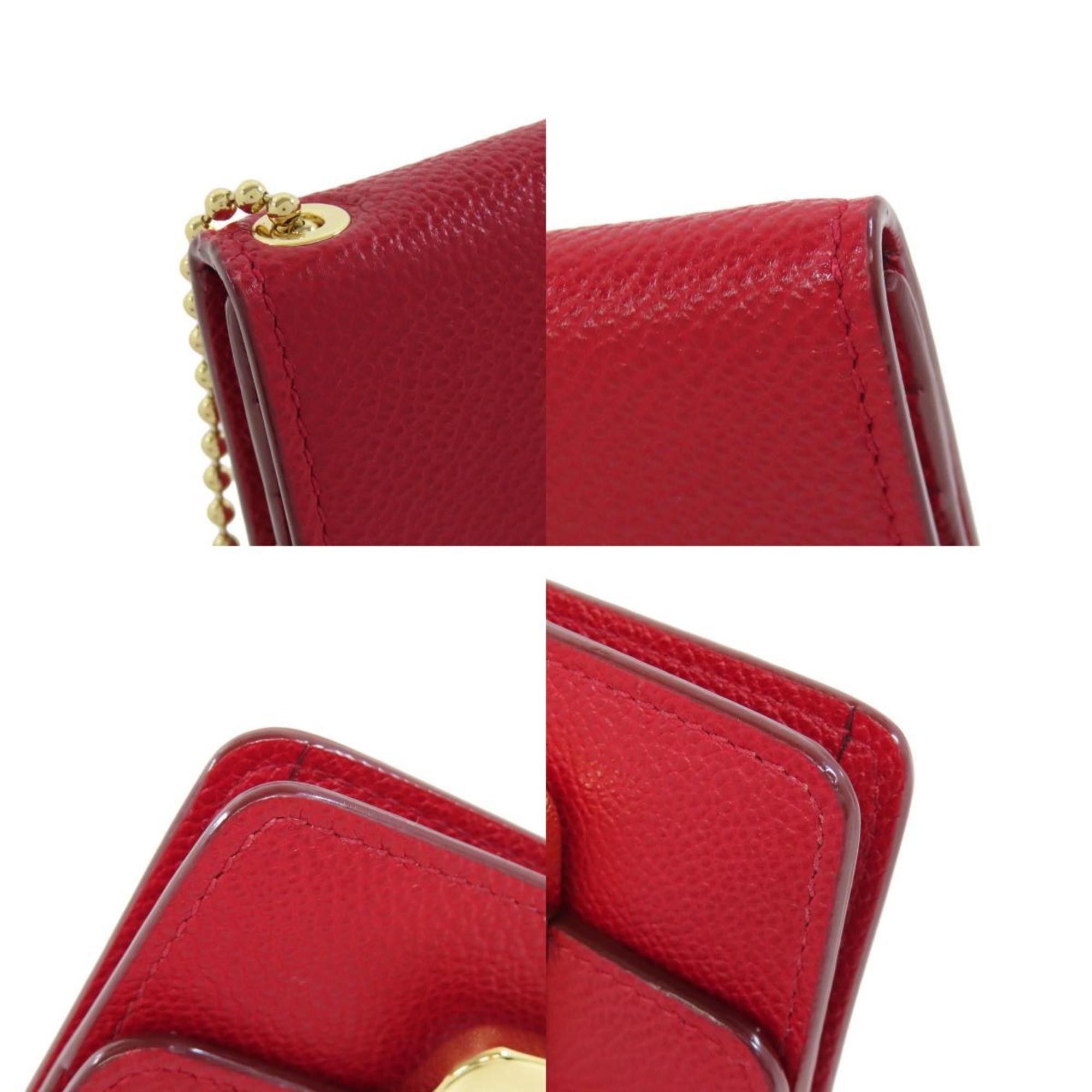 Bally BALLY Business Card Holder/Card Case Leather Women's Size ONE SIZE - 10 Thumbnail