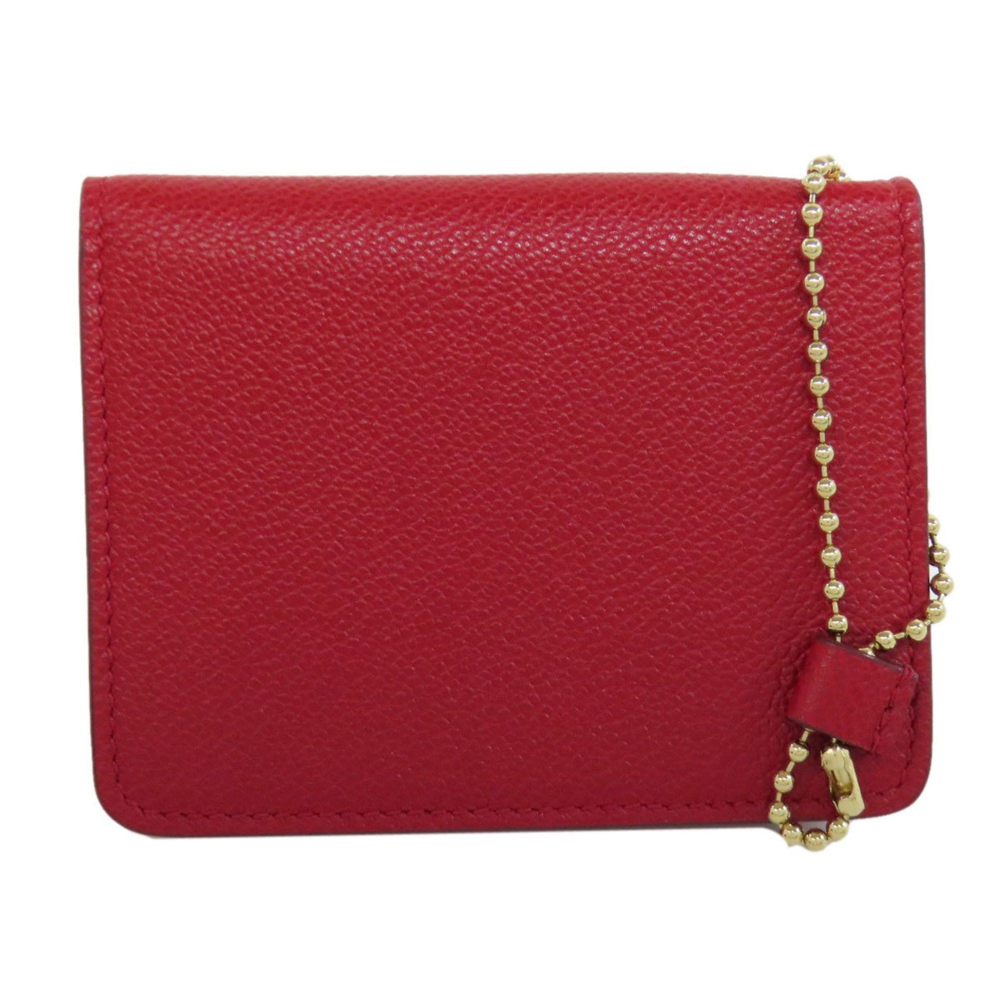 Bally BALLY Business Card Holder/Card Case Leather Women's Size ONE SIZE - 2 Thumbnail