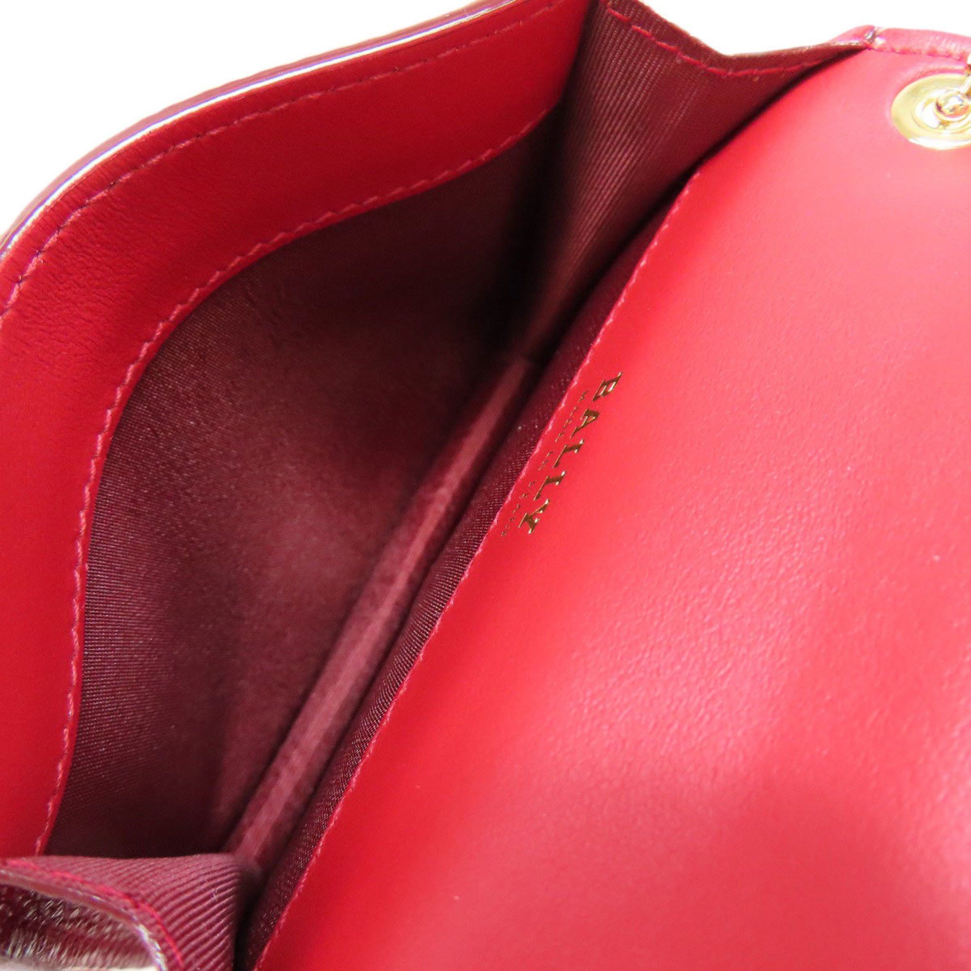 Bally BALLY Business Card Holder/Card Case Leather Women's Size ONE SIZE - 5 Thumbnail