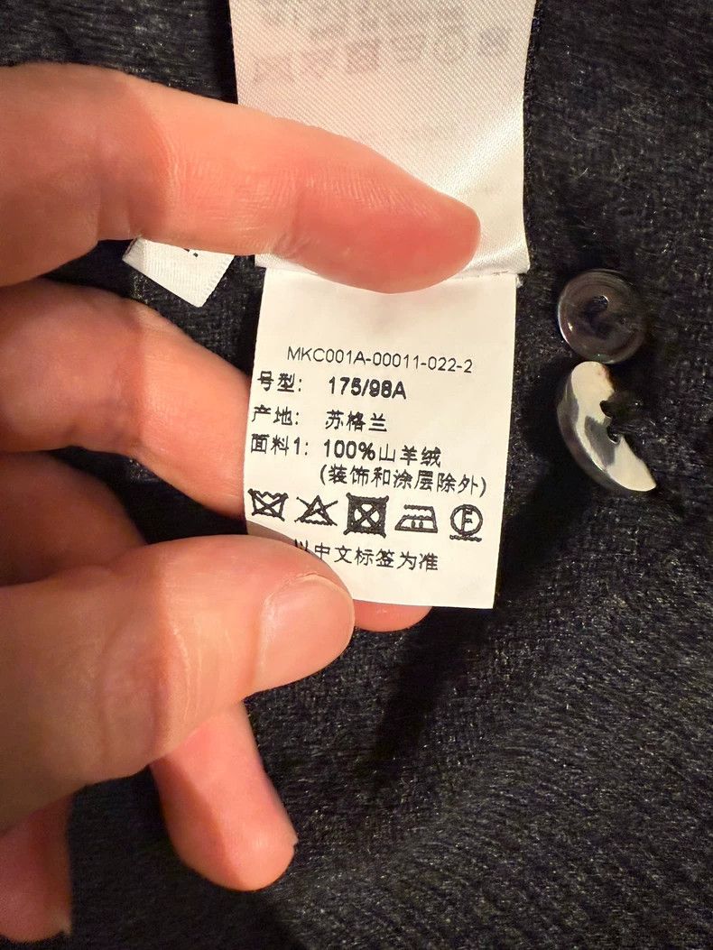 Thom Browne Thom Browne Cashmere Cardigan with Stripes - dmc Size US S / EU 44-46 / 1 - 6 Thumbnail