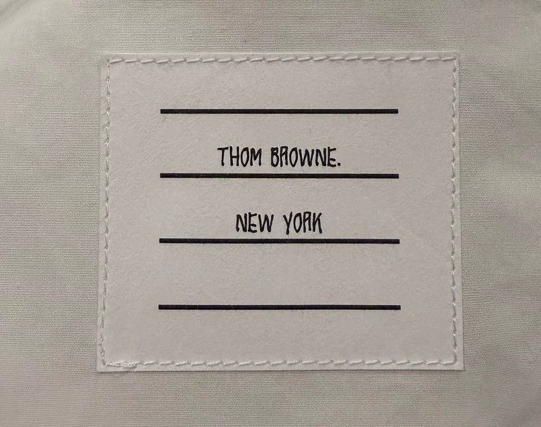 Thom Browne Thom Browne Classic White Shirt with Stripes - dmc Size US M / EU 48-50 / 2 - 4 Thumbnail