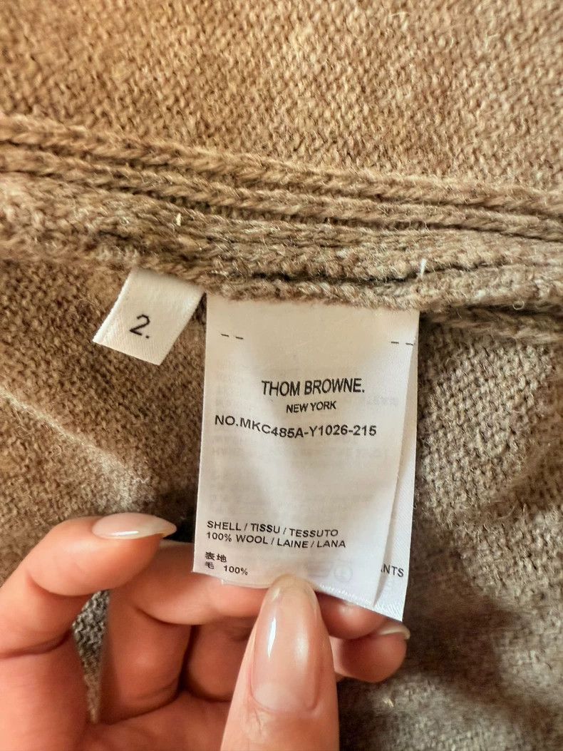 Thom Browne Thom Browne Wool Cardigan in Classic Colorway - dmc Size US M / EU 48-50 / 2 - 3 Thumbnail