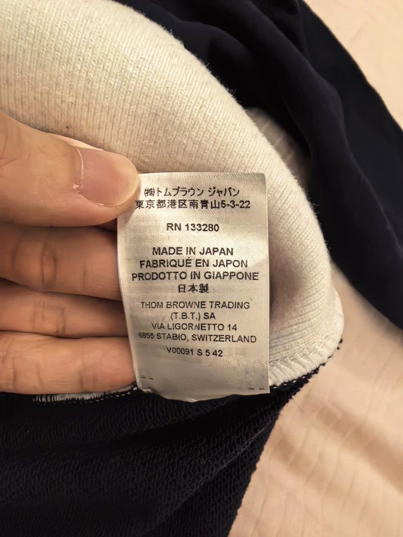 Thom Browne Thom Browne Color Block Half Zip Sweatshirt - dmc Size US S / EU 44-46 / 1 - 9 Thumbnail