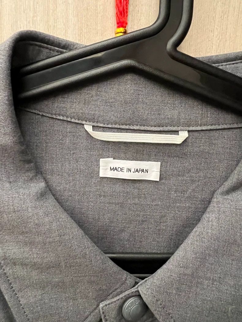 Thom Browne Gray Wool Shirt Jacket for Fall and Winter - dmc Size US M / EU 48-50 / 2 - 3 Thumbnail