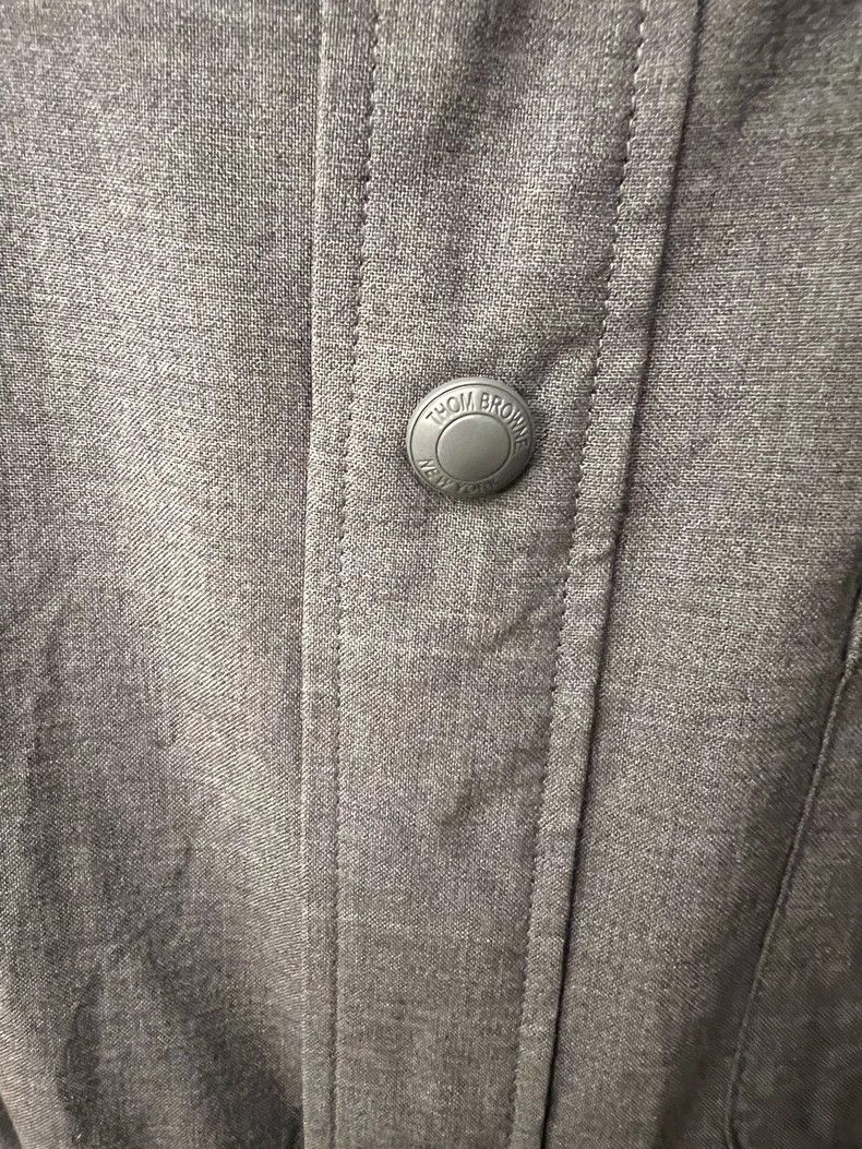 Thom Browne Gray Wool Shirt Jacket for Fall and Winter - dmc Size US M / EU 48-50 / 2 - 5 Thumbnail