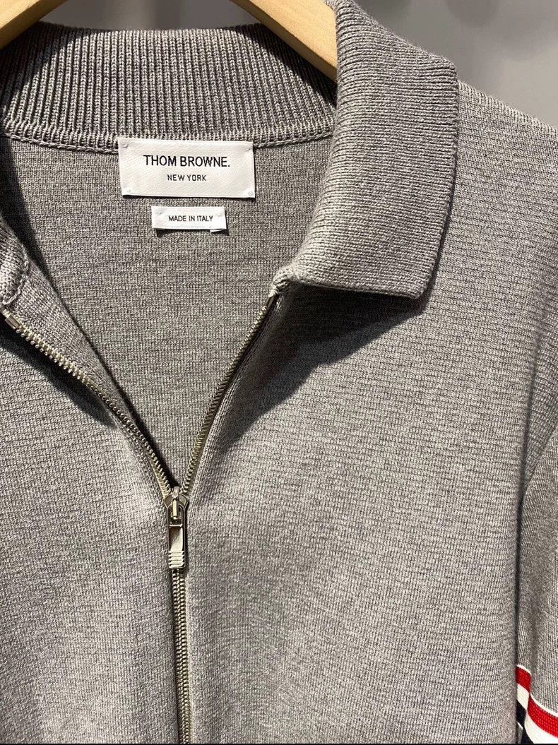 Thom Browne Thom Browne Colorful Zip Cardigan Sweater - dmc Size US S / EU 44-46 / 1 - 3 Thumbnail
