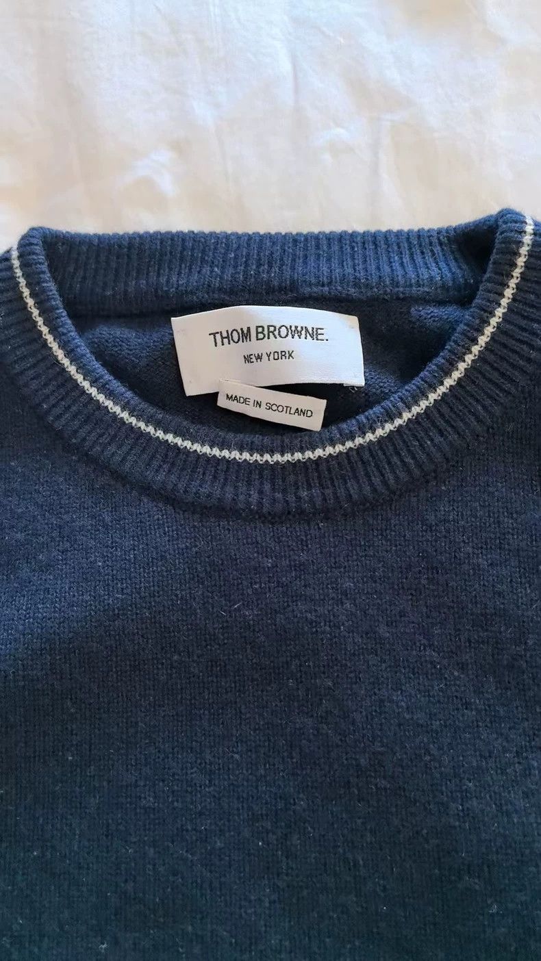 Thom Browne THOM BROWNE Cashmere Sweater in Almost New Condition - dmc Size US M / EU 48-50 / 2 - 4 Thumbnail