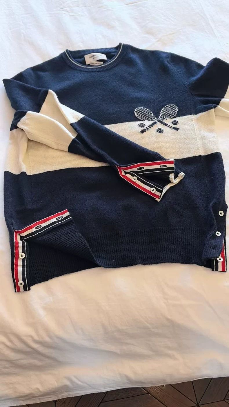 Thom Browne THOM BROWNE Cashmere Sweater in Almost New Condition - dmc Size US M / EU 48-50 / 2 - 3 Thumbnail