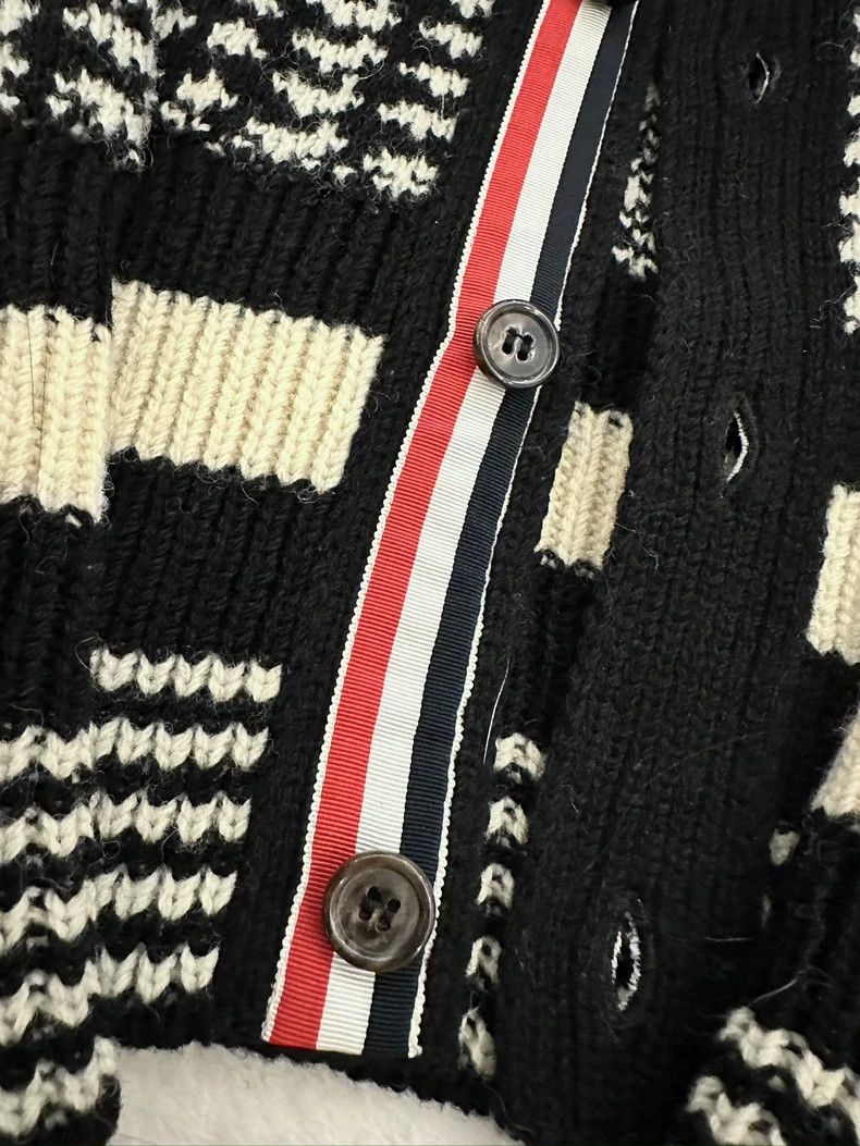 Thom Browne Thom Browne Classic Houndstooth Outerwear - dmc Size US M / EU 48-50 / 2 - 6 Thumbnail