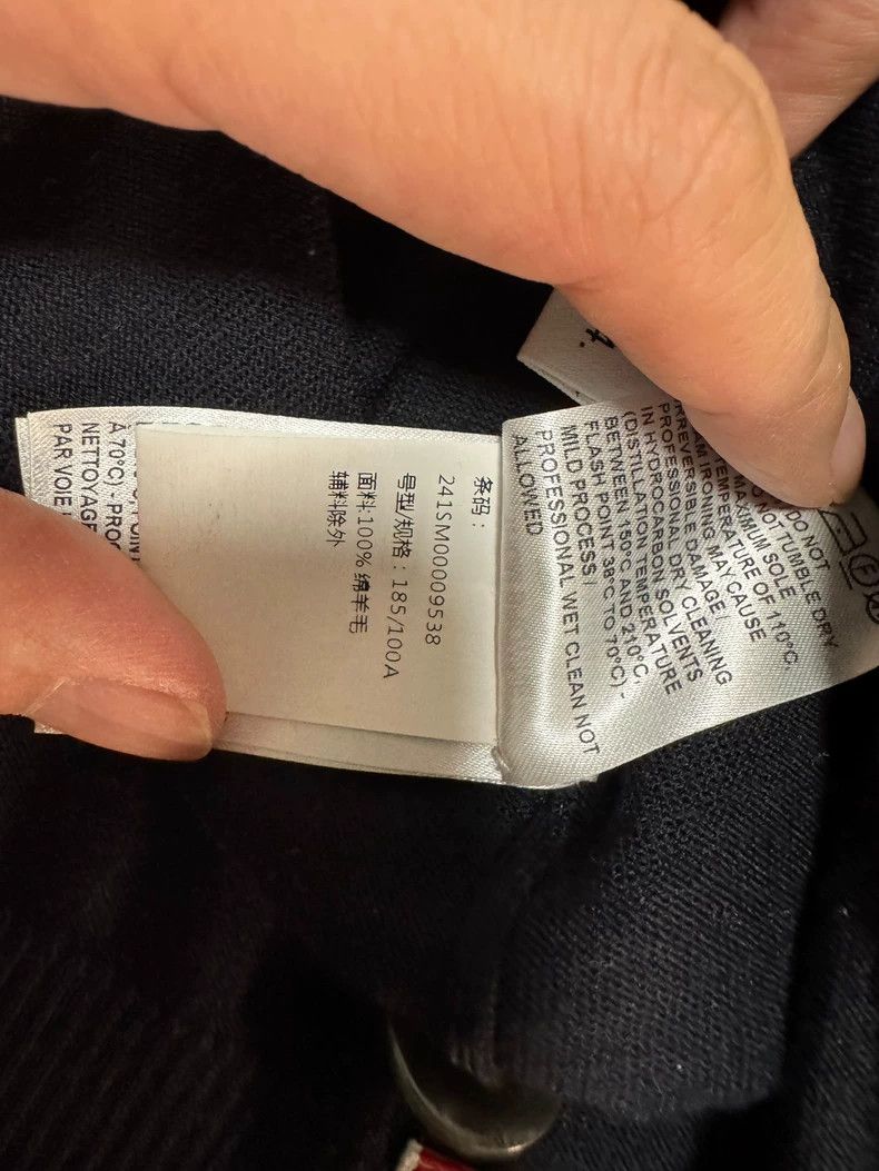 Thom Browne Thom Browne Blue White Wool Cardigan - dmc Size US M / EU 48-50 / 2 - 8 Thumbnail