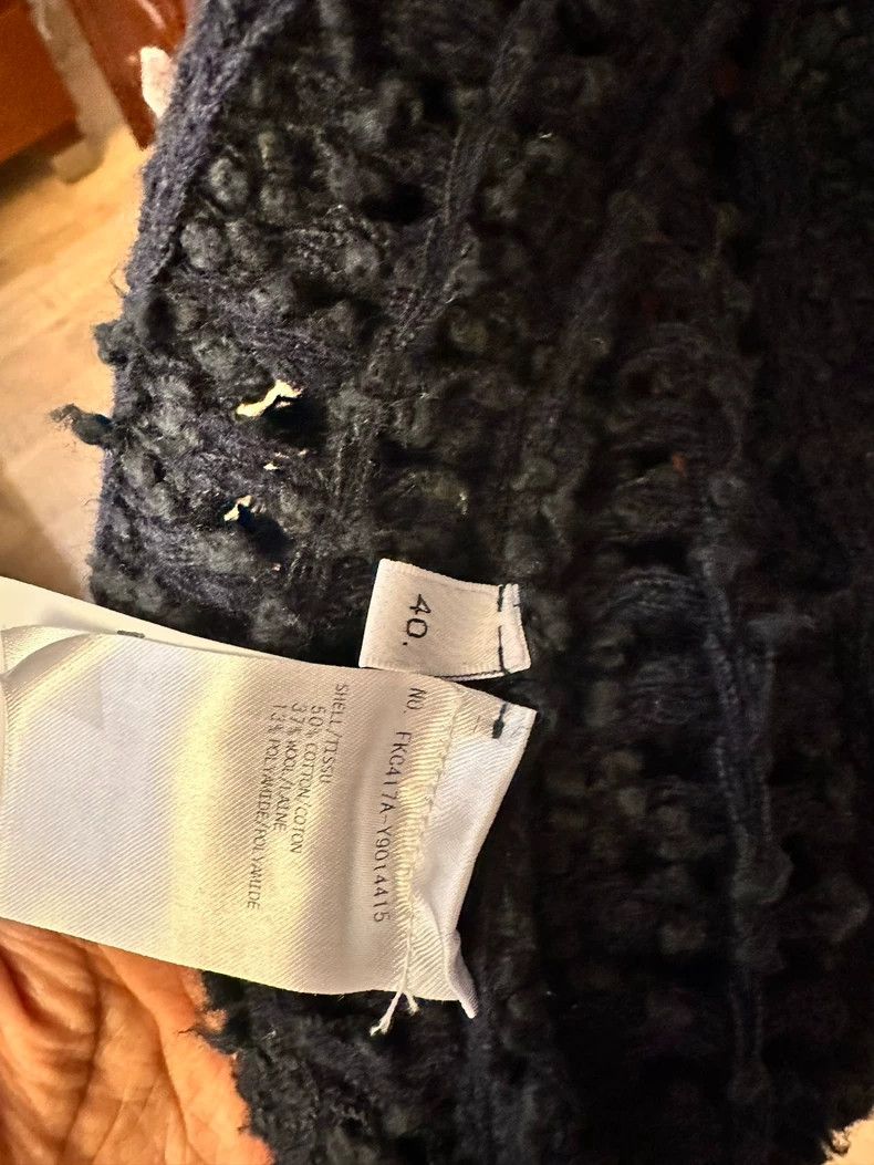 Thom Browne Thom Browne Black Cable Knit Cardigan Sweater - dmc Size US M / EU 48-50 / 2 - 4 Thumbnail