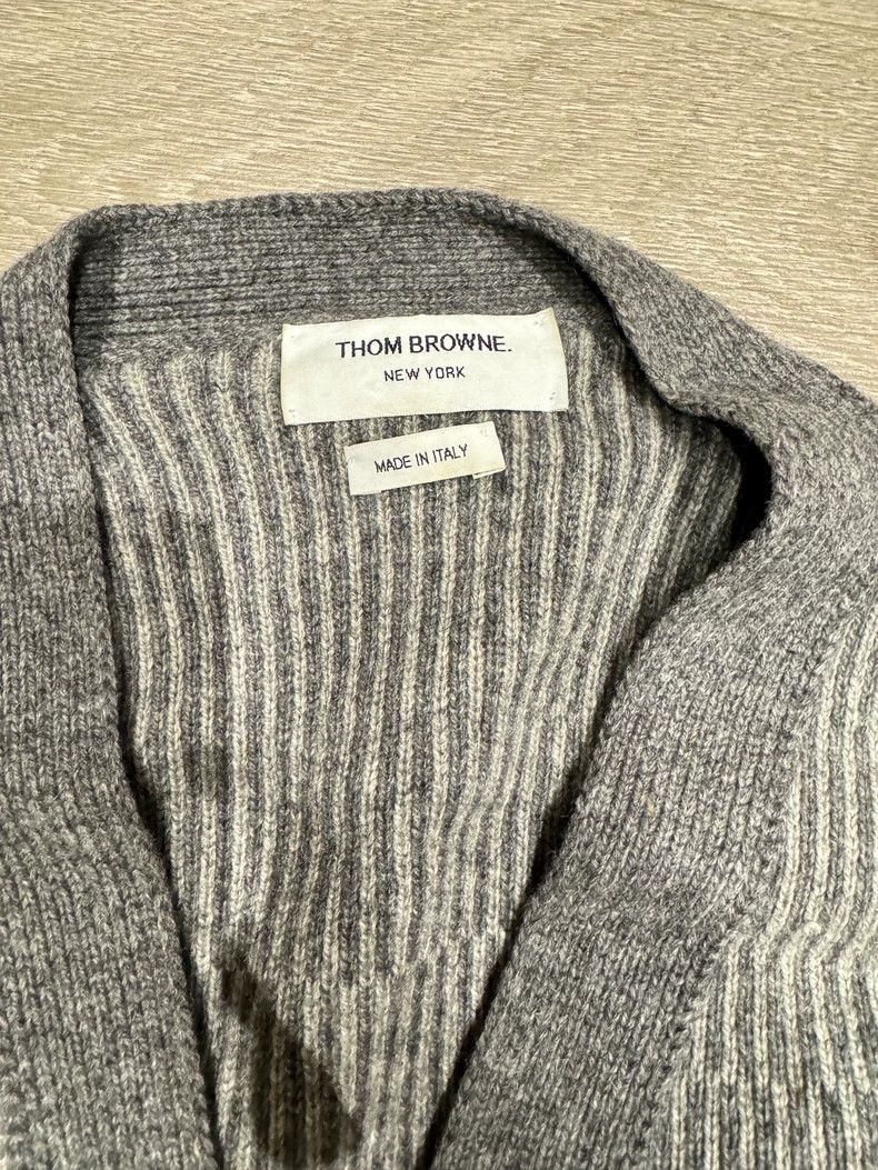 Thom Browne Thom Browne Cardigan with Flaws as Shown - dmc Size US XXS / EU 40 - 2 Thumbnail