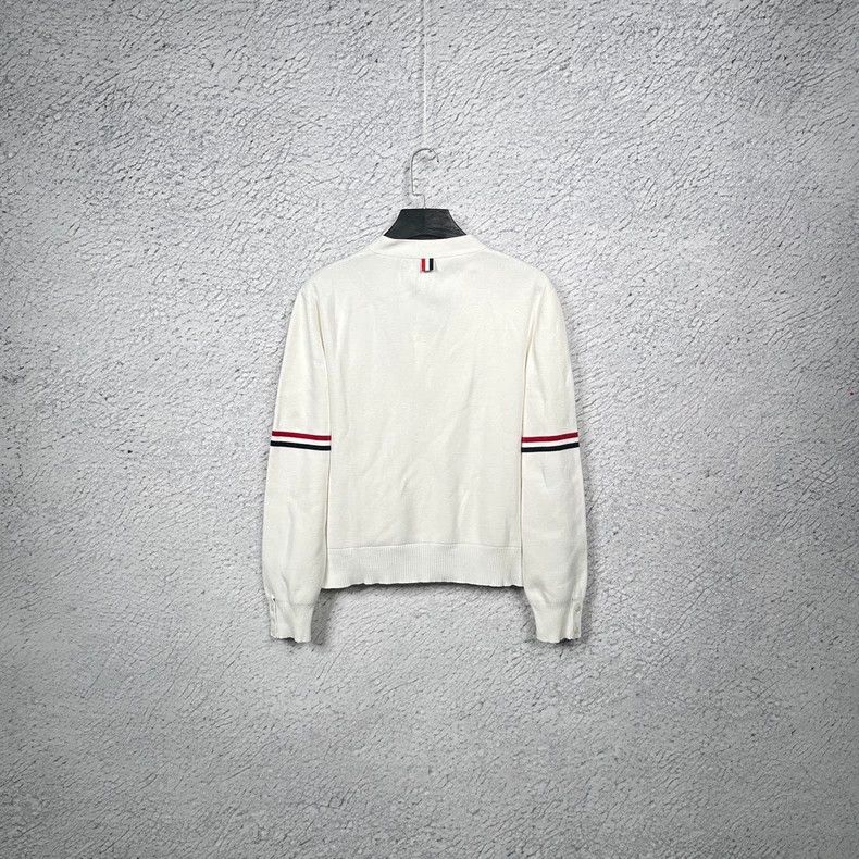 Thom Browne Thom Browne Classic Cardigan Sweater - dmc Size US M / EU 48-50 / 2 - 2 Thumbnail