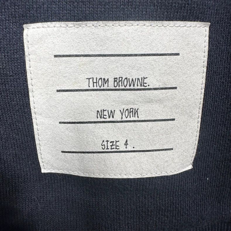 Thom Browne Thom Browne Classic Navy Knitted Cardigan Jacket - dmc Size US L / EU 52-54 / 3 - 4 Thumbnail