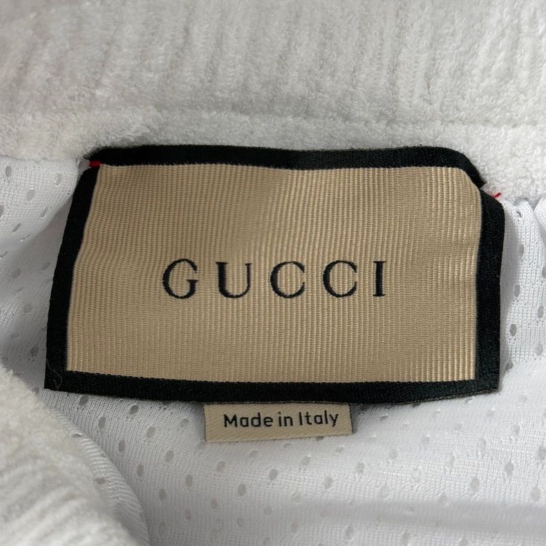 Gucci Gucci White Printed Shorts for Men - dmc Size US 26 / EU 42 - 3 Thumbnail