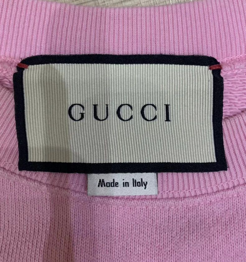 Gucci Gucci Pink Sweater with Deer Design - dmc Size US S / EU 44-46 / 1 - 2 Thumbnail