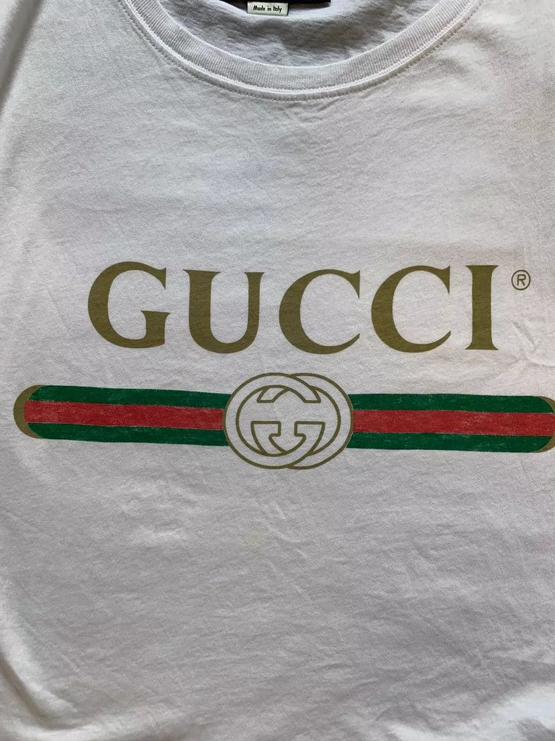 Gucci Gucci Classic T-Shirt with White Belt - dmc Size US XS / EU 42 / 0 - 2 Thumbnail