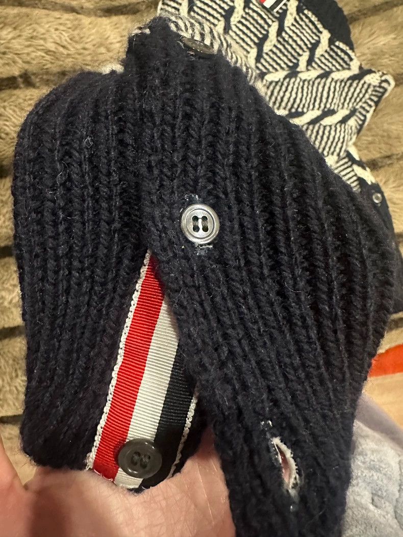 Thom Browne Thom Browne Classic Striped Knit Sweater - dmc Size US M / EU 48-50 / 2 - 5 Thumbnail