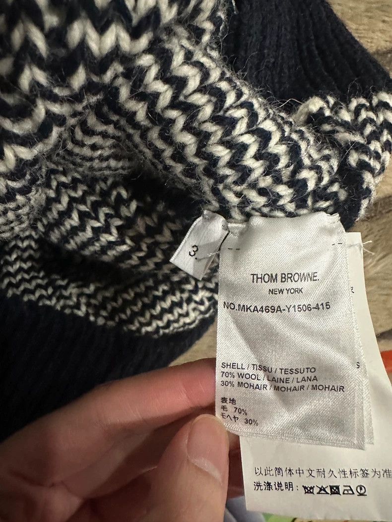 Thom Browne Thom Browne Classic Striped Knit Sweater - dmc Size US M / EU 48-50 / 2 - 6 Thumbnail
