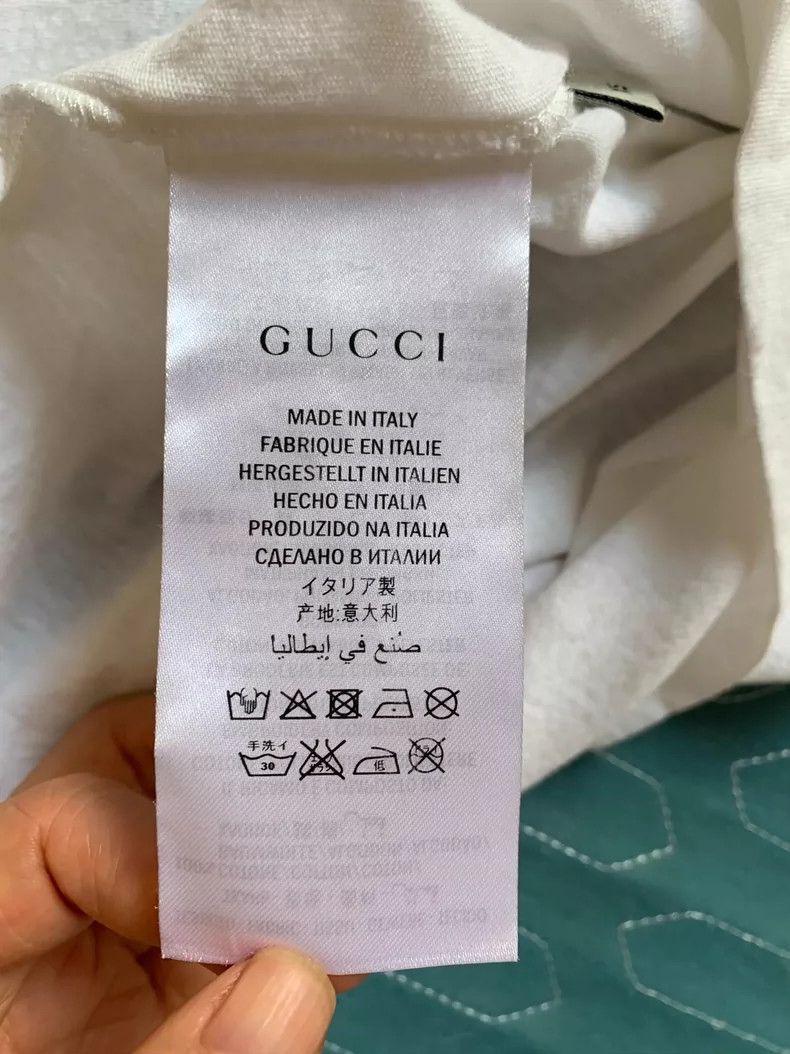 Gucci Classic Gucci Embroidered T-Shirt in White - dmc Size US XS / EU 42 / 0 - 4 Thumbnail