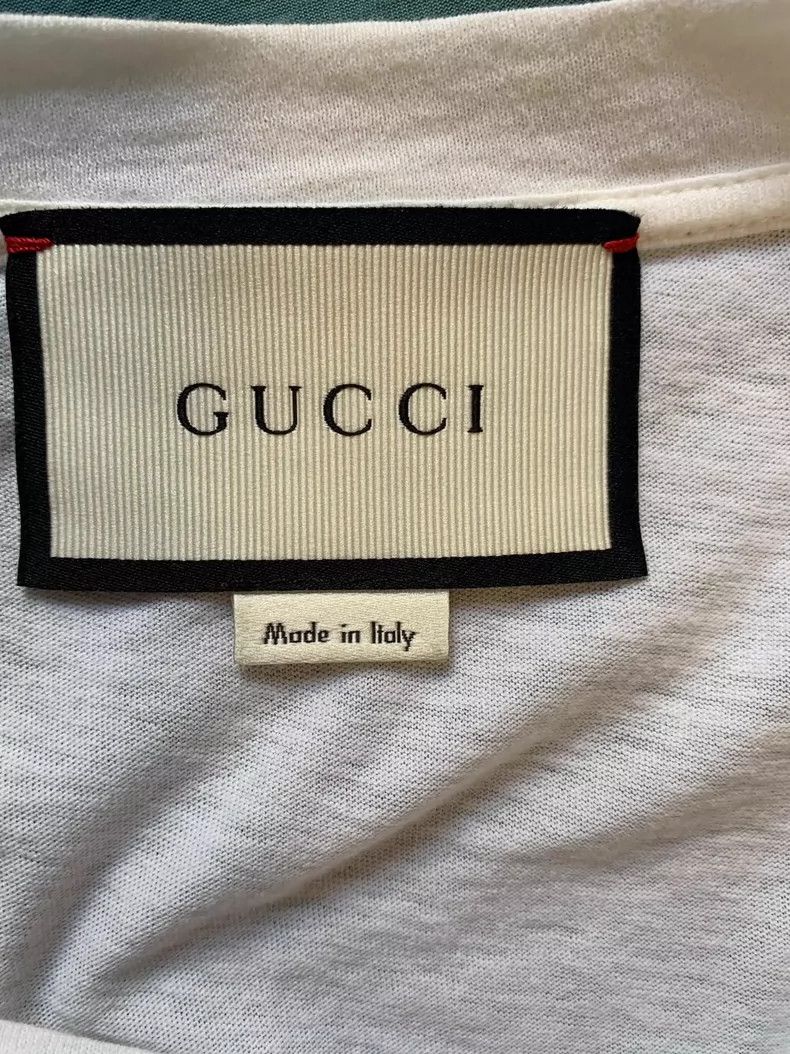 Gucci Classic Gucci Embroidered T-Shirt in White - dmc Size US XS / EU 42 / 0 - 3 Thumbnail