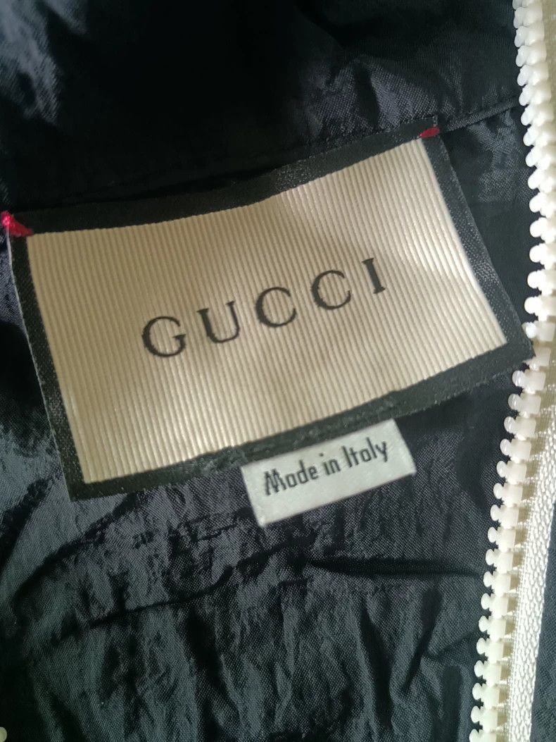 Gucci Gucci Side Logo Jacket with Rhinestone Design - dmc Size US M / EU 48-50 / 2 - 5 Thumbnail