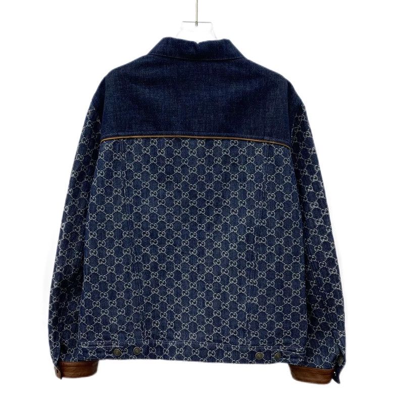 Gucci Gucci Blue Logo Denim Jacket for Men - dmc Size US XS / EU 42 / 0 - 2 Thumbnail