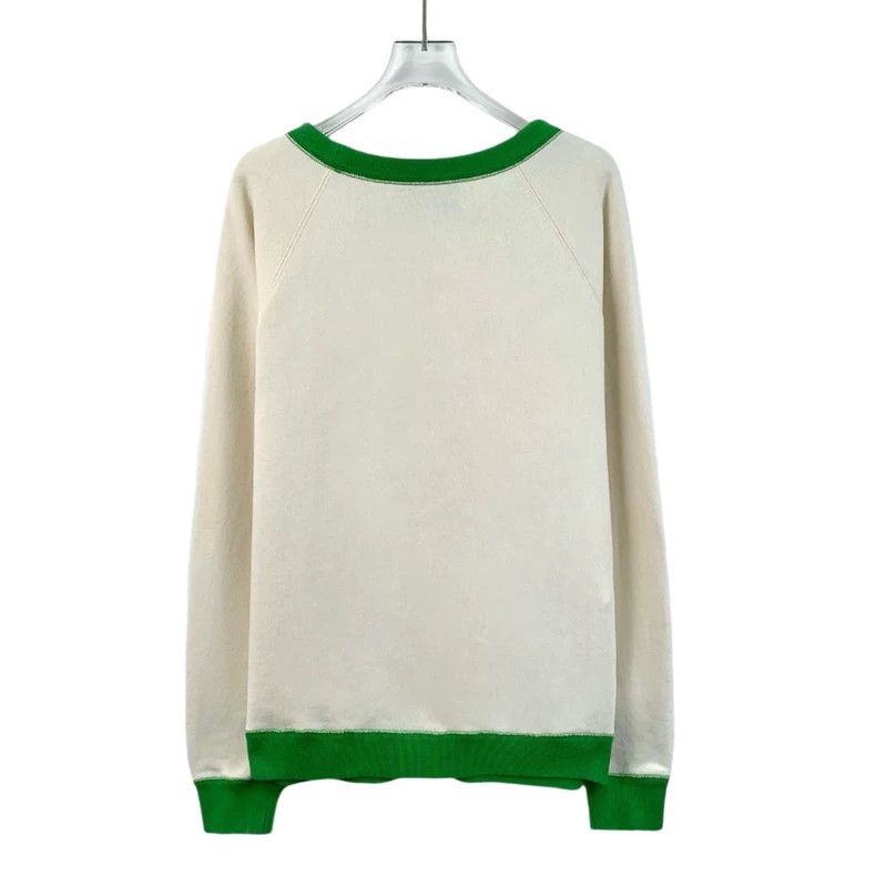 Gucci Gucci Beige Logo Sequin Long Sleeve Sweatshirt - dmc Size US M / EU 48-50 / 2 - 2 Thumbnail