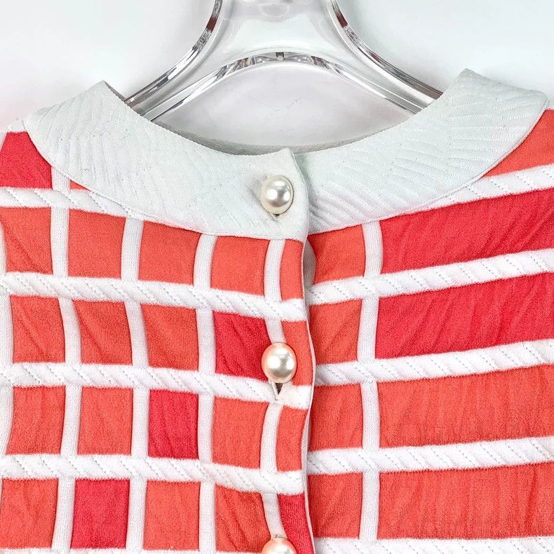 Chanel Chanel Color-Block Pearl Button Top - dmc Size US S / EU 44-46 / 1 - 4 Thumbnail