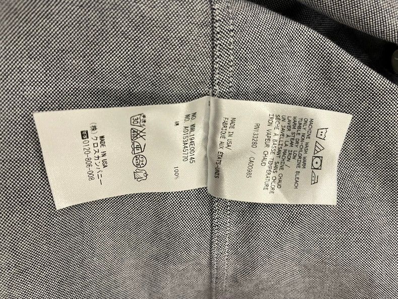 Thom Browne THOM BROWNE Long Sleeve Shirt with Embroidery - dmc Size US XS / EU 42 / 0 - 6 Thumbnail