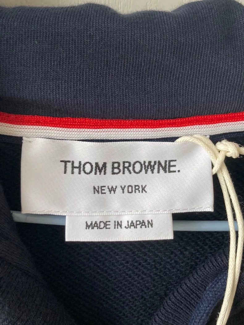 Thom Browne Thom Browne Classic Hooded Sweatshirt for Men - dmc Size US M / EU 48-50 / 2 - 5 Thumbnail