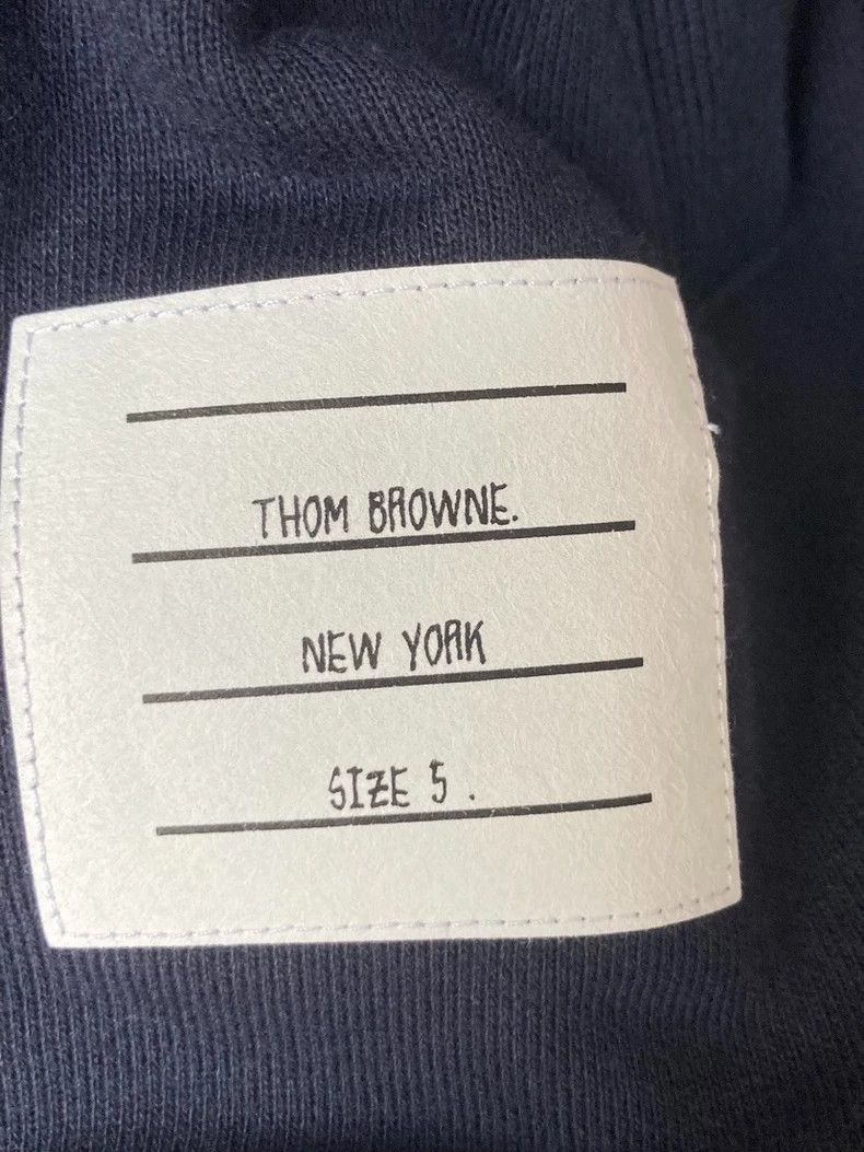 Thom Browne Thom Browne Classic Hooded Sweatshirt for Men - dmc Size US M / EU 48-50 / 2 - 4 Thumbnail