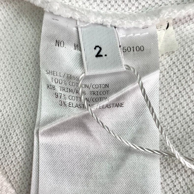 Thom Browne Thom Browne White Striped Cotton T-Shirt - dmc Size US M / EU 48-50 / 2 - 7 Thumbnail