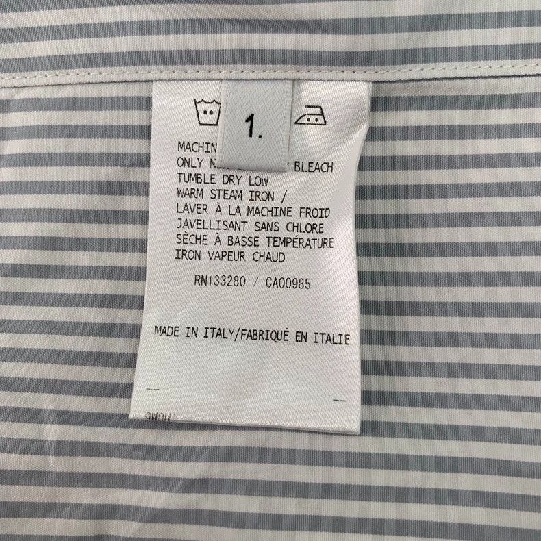 Thom Browne Thom Browne Striped Classic Oxford Shirt - dmc Size US S / EU 44-46 / 1 - 7 Thumbnail