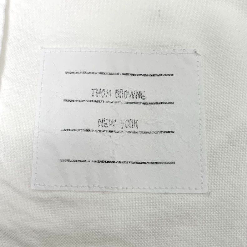 Thom Browne Thom Browne Oxford Shirt with Stripes - dmc Size US XS / EU 42 / 0 - 6 Thumbnail