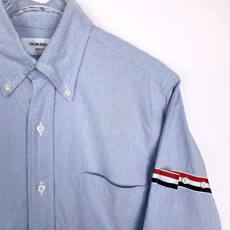 Thom Browne Thom Browne Long Sleeve Button Up Shirt - dmc Size US S / EU 44-46 / 1 - 3 Thumbnail