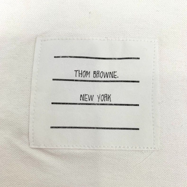Thom Browne Thom Browne White Long Sleeve Button-Up Shirt - dmc Size US XS / EU 42 / 0 - 5 Thumbnail