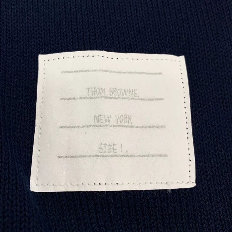 Thom Browne Thom Browne Long Sleeve Color Block Sweatshirt - dmc Size US S / EU 44-46 / 1 - 5 Thumbnail