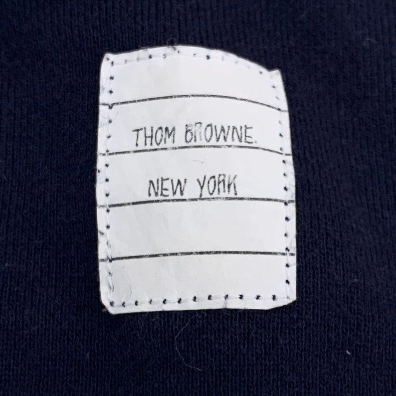 Thom Browne Thom Browne Classic Navy Long Sleeve Sweater - dmc Size US L / EU 52-54 / 3 - 5 Thumbnail