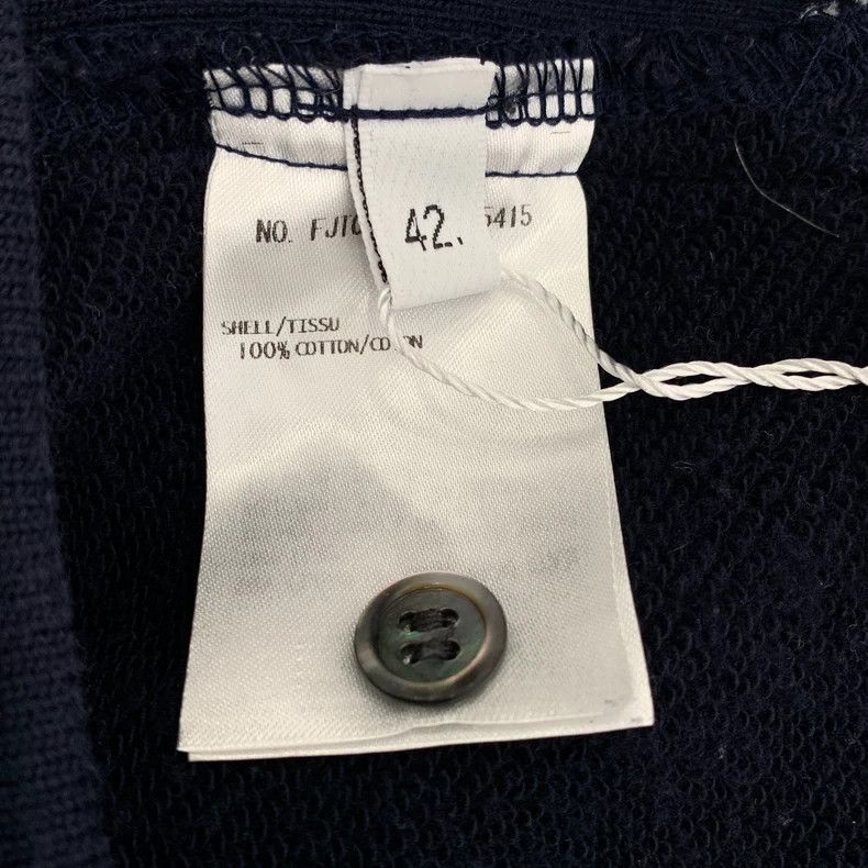 Thom Browne Thom Browne Classic Navy Long Sleeve Sweater - dmc Size US L / EU 52-54 / 3 - 7 Thumbnail
