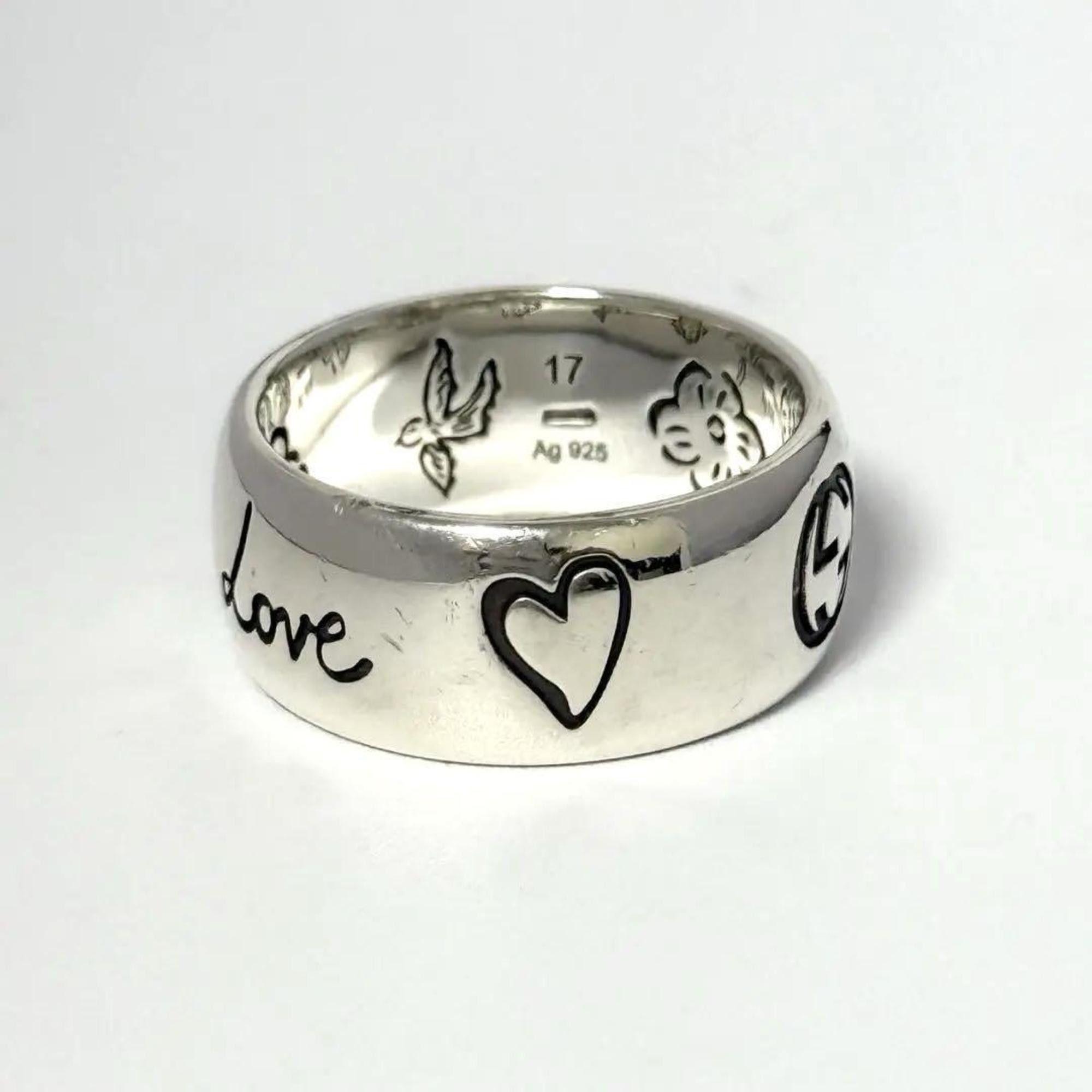 Gucci Gucci Men's Blind for Love Ring Size ONE SIZE - 5 Thumbnail