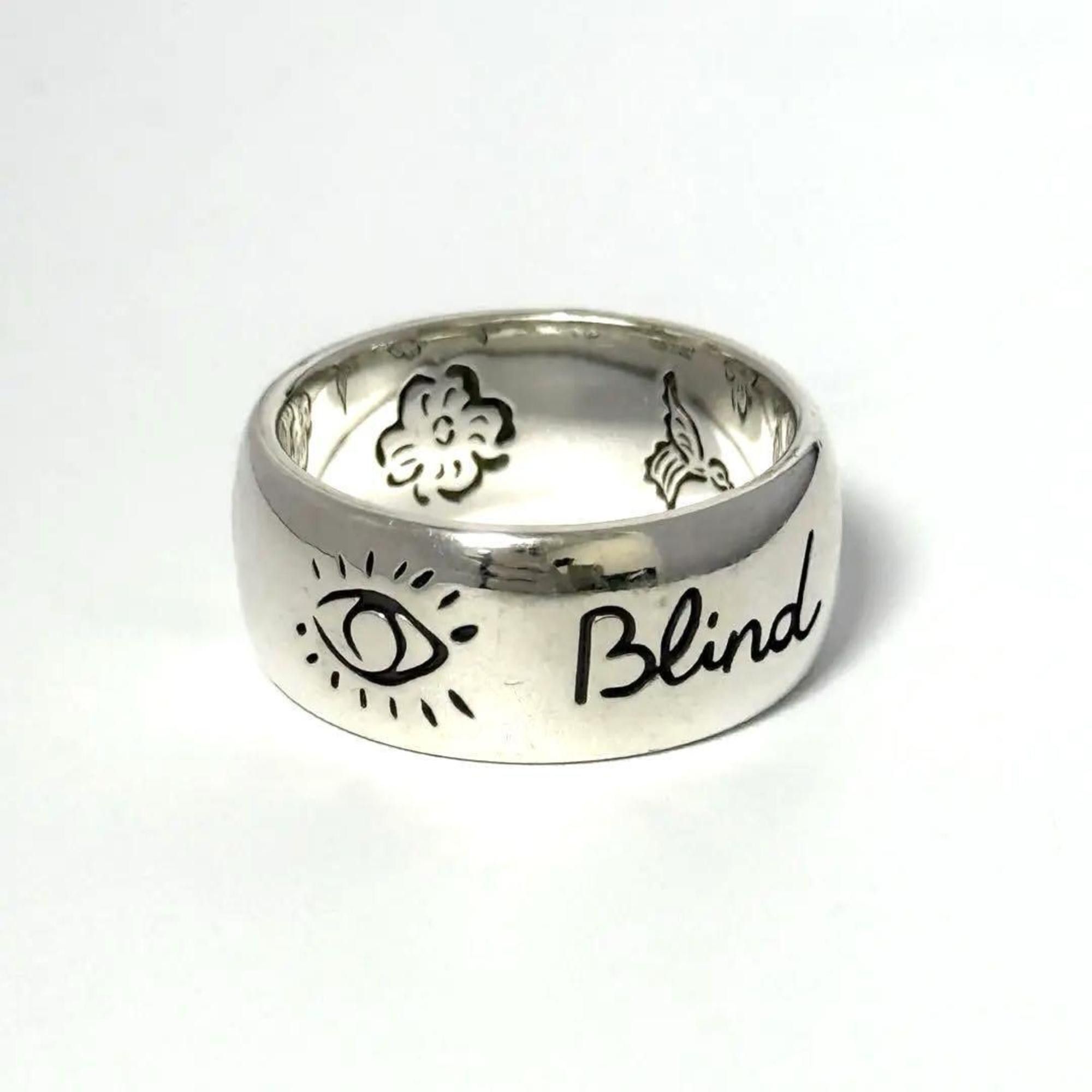 Gucci Gucci Men's Blind for Love Ring Size ONE SIZE - 3 Thumbnail