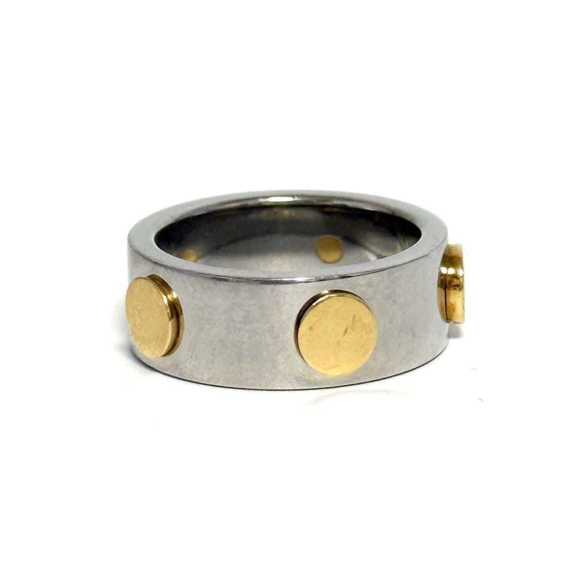 Gucci Gucci men's and women's combination wide ring Size ONE SIZE - 3 Thumbnail