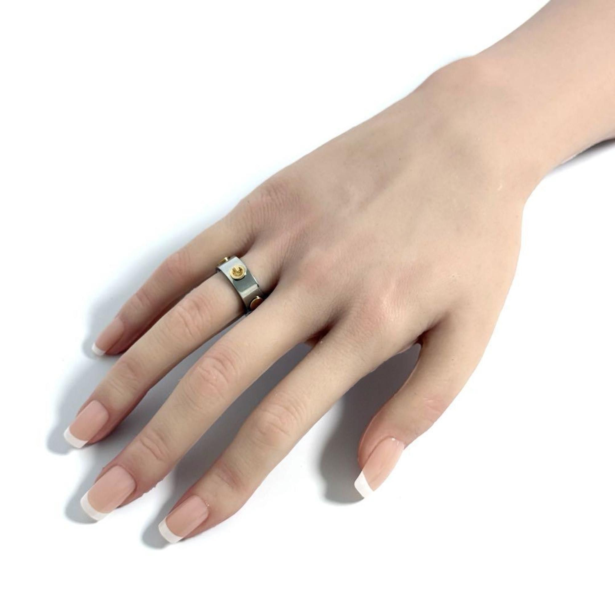 Gucci Gucci men's and women's combination wide ring Size ONE SIZE - 10 Thumbnail