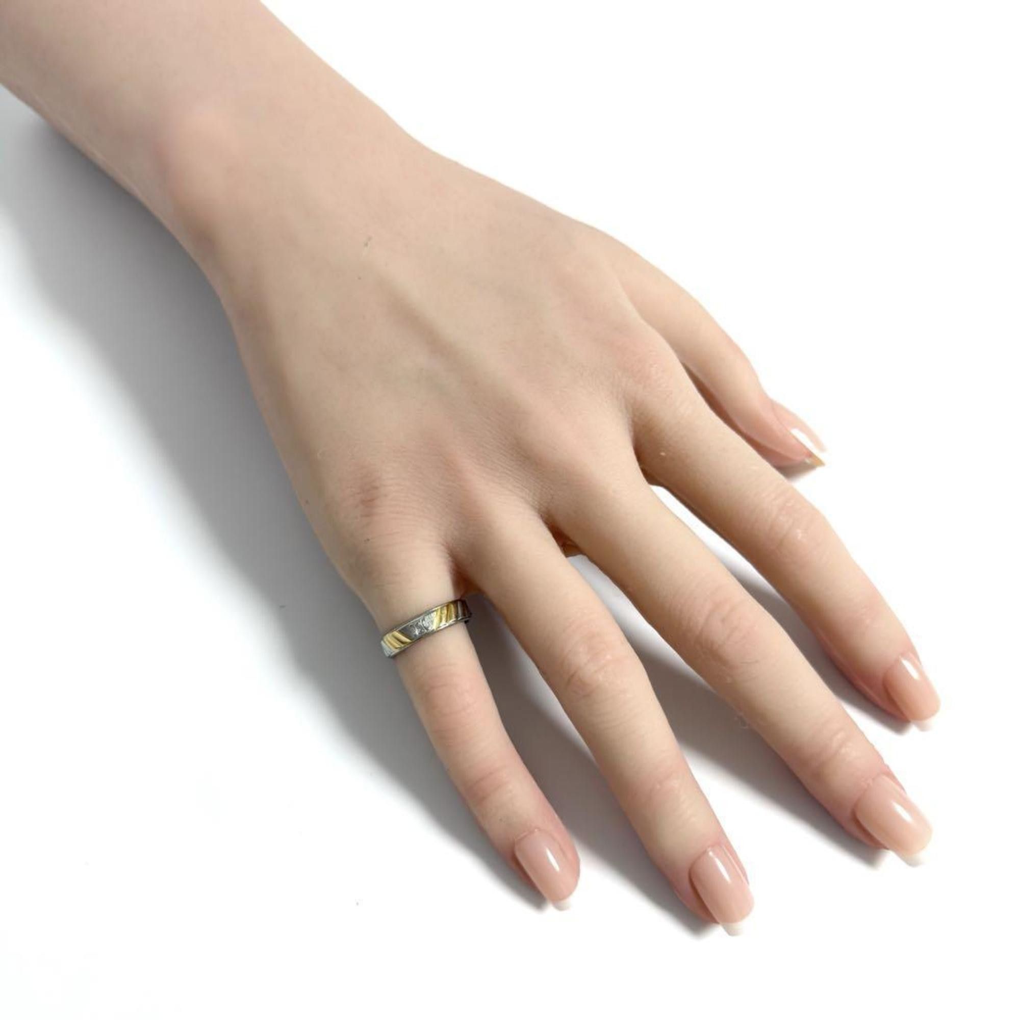 Celine Celine Men's Women's Triomphe Ring Platinum Size ONE SIZE - 10 Thumbnail