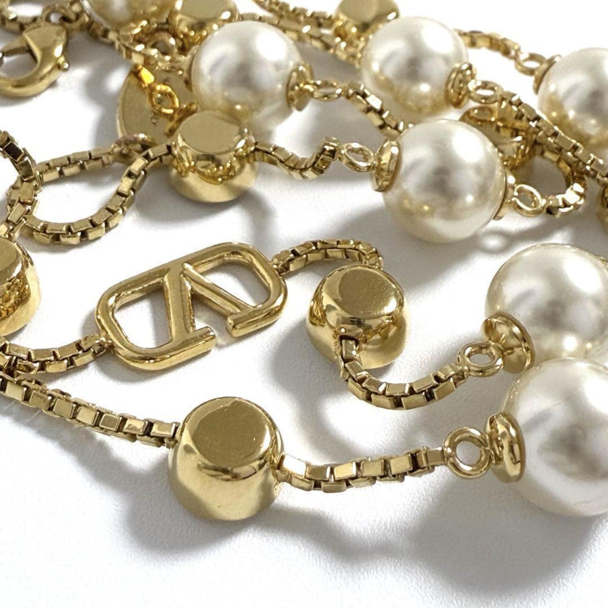 Valentino Valentino Women's Station V Logo Necklace Size ONE SIZE - 7 Thumbnail