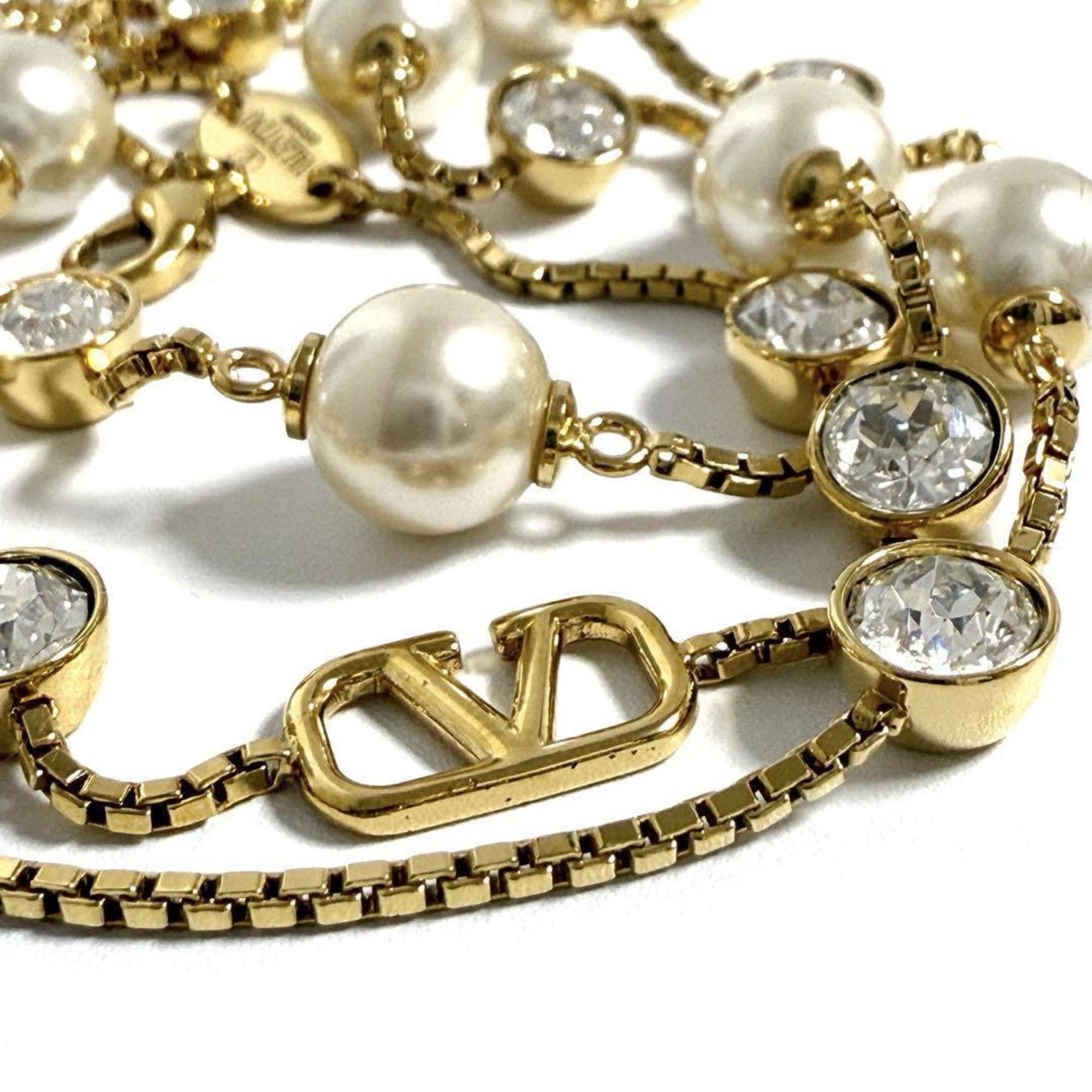 Valentino Valentino Women's Station V Logo Necklace Size ONE SIZE - 5 Thumbnail